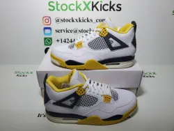 PK God Batch Air Jordan 4 Retro Vivid Sulfur AQ9129-101 review stockxkicks  04