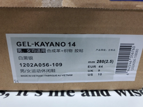 ASICS Gel-Kayano 14 White Midnight 1202A056-109 review 