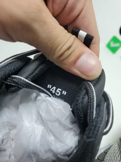 Off White Be Right Back Sneakers Blue Silver white OIIA295F24 FAB00 10001 review stockxkicks 02