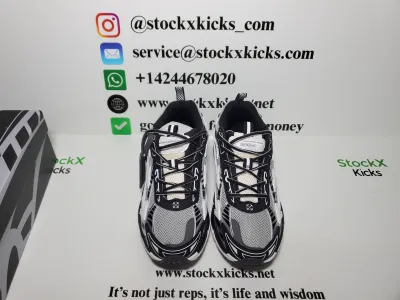 Off White Be Right Back Sneakers Blue Silver white OIIA295F24 FAB00 10001 review stockxkicks 05