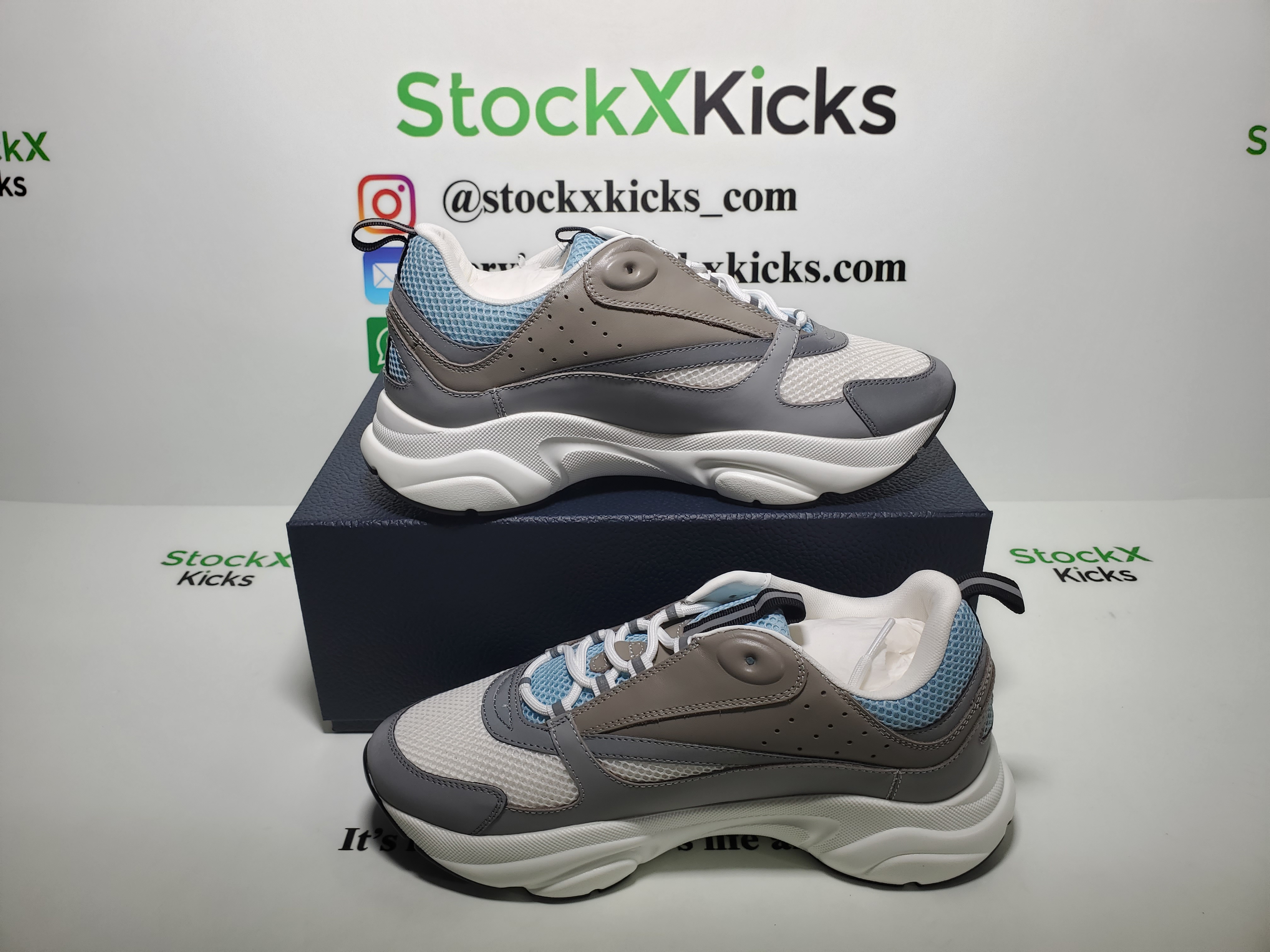 Dior B22 White Blue 3SN231YXX_H865 review stockxkicks 04