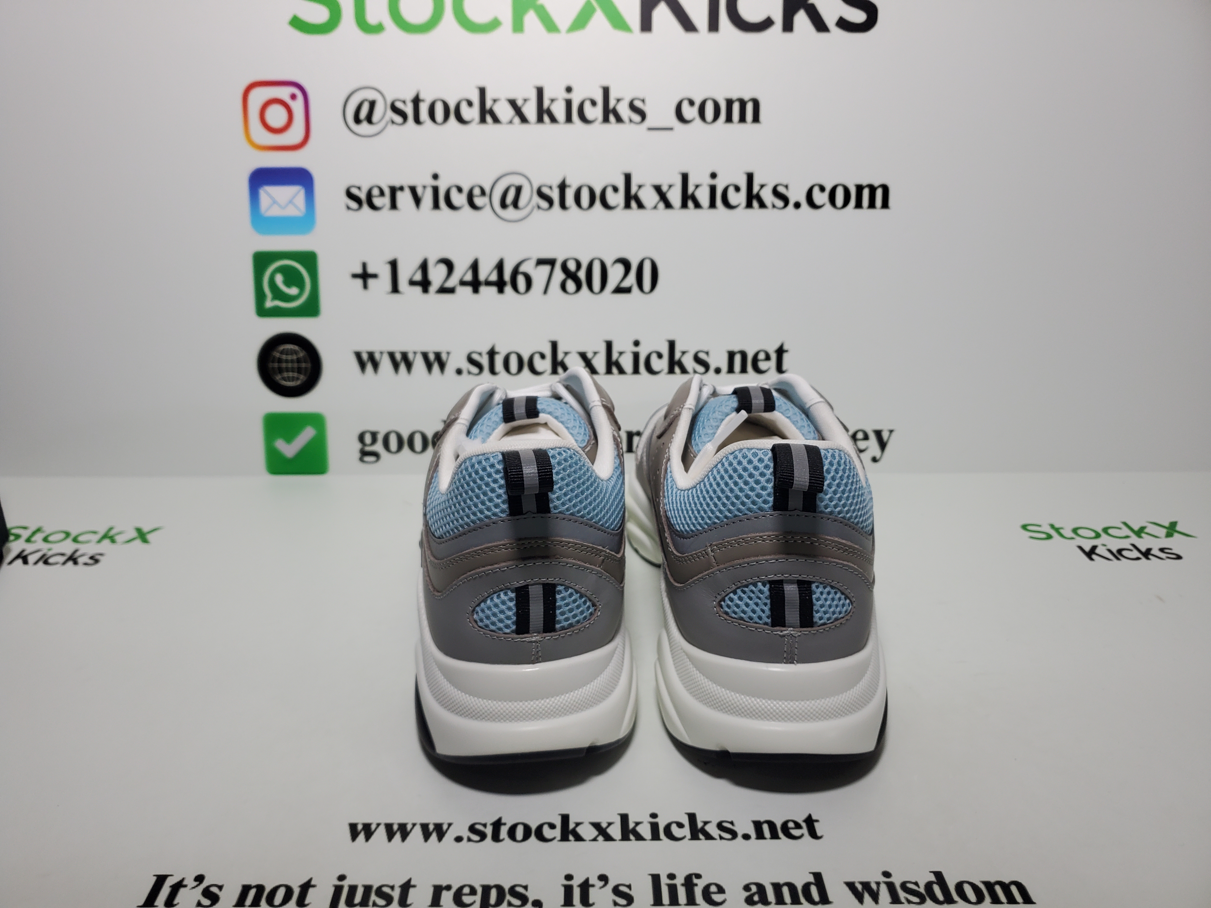 Dior B22 White Blue 3SN231YXX_H865 review stockxkicks 01