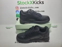 PK God Batch OFF-WHITE Out Of Office OOO "For Walking" Low Tops Black White OMIA18 9S21LEA00 41001 review stockxkicks 05