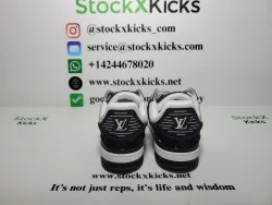 Louis Vuitton Trainer Black And White Cloth Cover VL1202 review stockxkicks  02