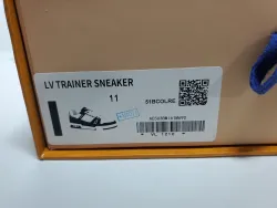 Louis Vuitton Trainer Black And White Cloth Cover VL1202 review stockxkicks  01