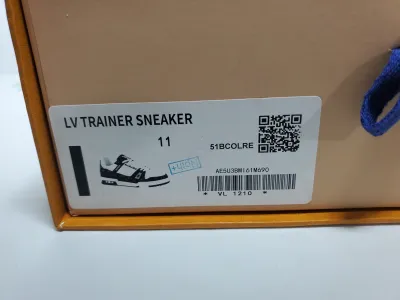 Louis Vuitton Trainer Black And White Cloth Cover VL1202 review stockxkicks  00