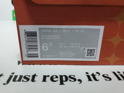 PK God Batch Nike Air Force 1 Low Bow All White DV4244-111 review 