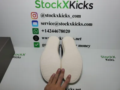 Rick Owens EDFU Vintage Sneaks Leather Black Milk White RP01C5888LPOLVS-911 review stockxkicks  06