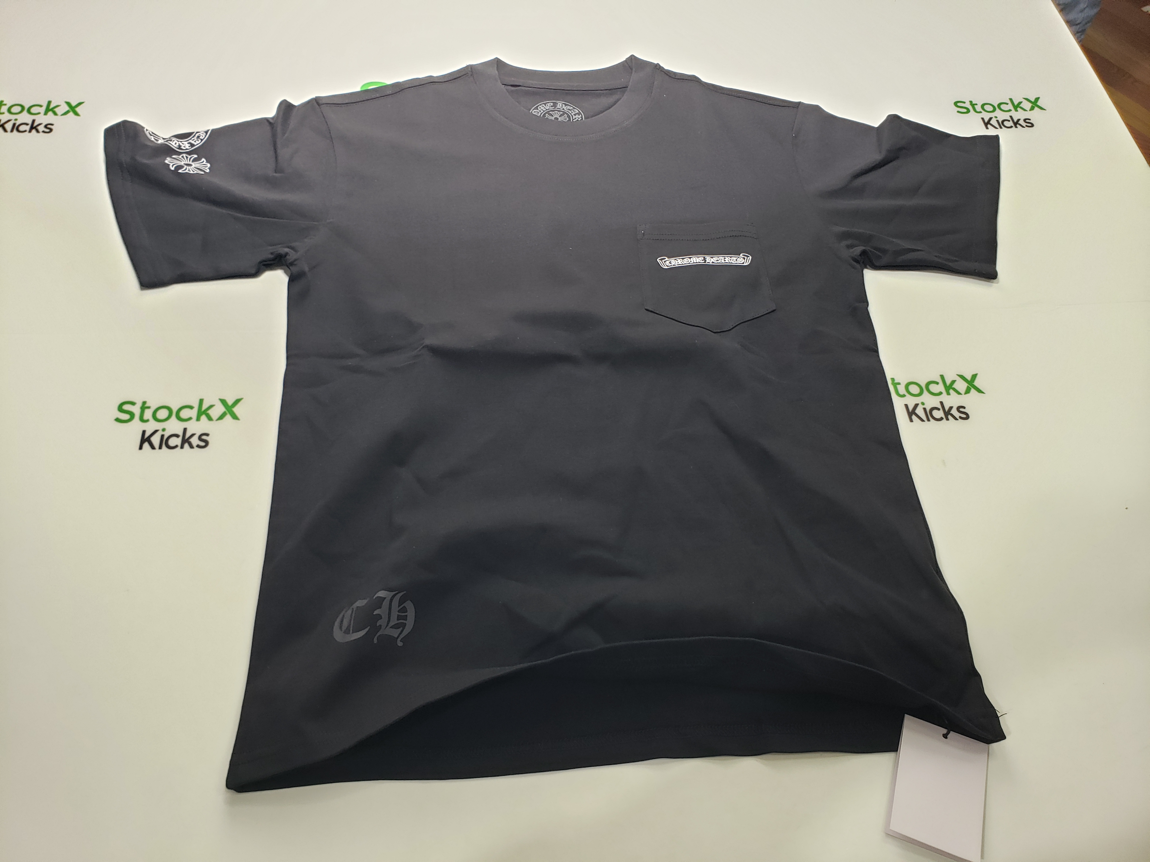 Chrome Hearts Multi Color Cross T-shirt Black/White review stockxkicks.org 01