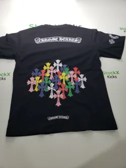 Chrome Hearts Multi Color Cross T-shirt Black review stockxkicks.org 04