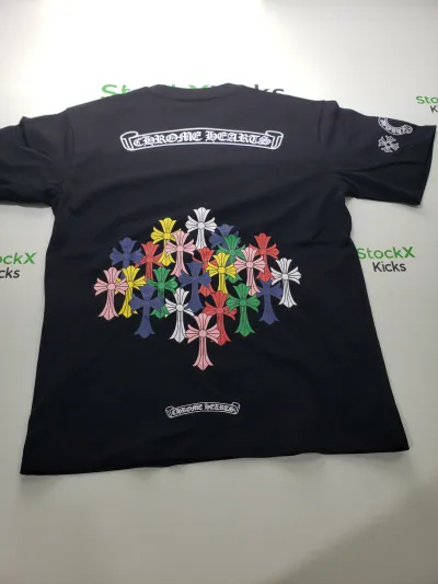 Chrome Hearts Multi Color Cross T-shirt Black review stockxkicks.org 03