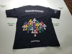 Chrome Hearts Multi Color Cross T-shirt Black review stockxkicks.org 05