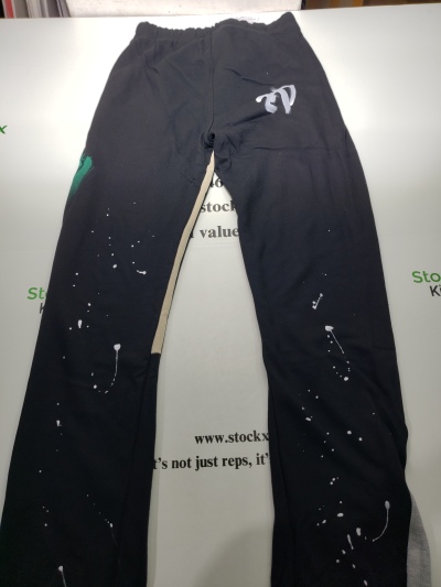 Gallery Dept. Painted Flare Sweat Pants Washed Black review stockxkicks.org 03
