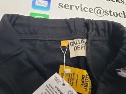 Gallery Dept. Painted Flare Sweat Pants Washed Black review stockxkicks.org 03