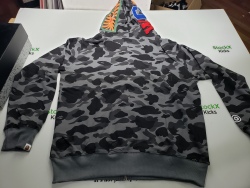 BAPE Color Camo Shark Zip Hoodie Black 4580793319054 review stockxkicks.org 05