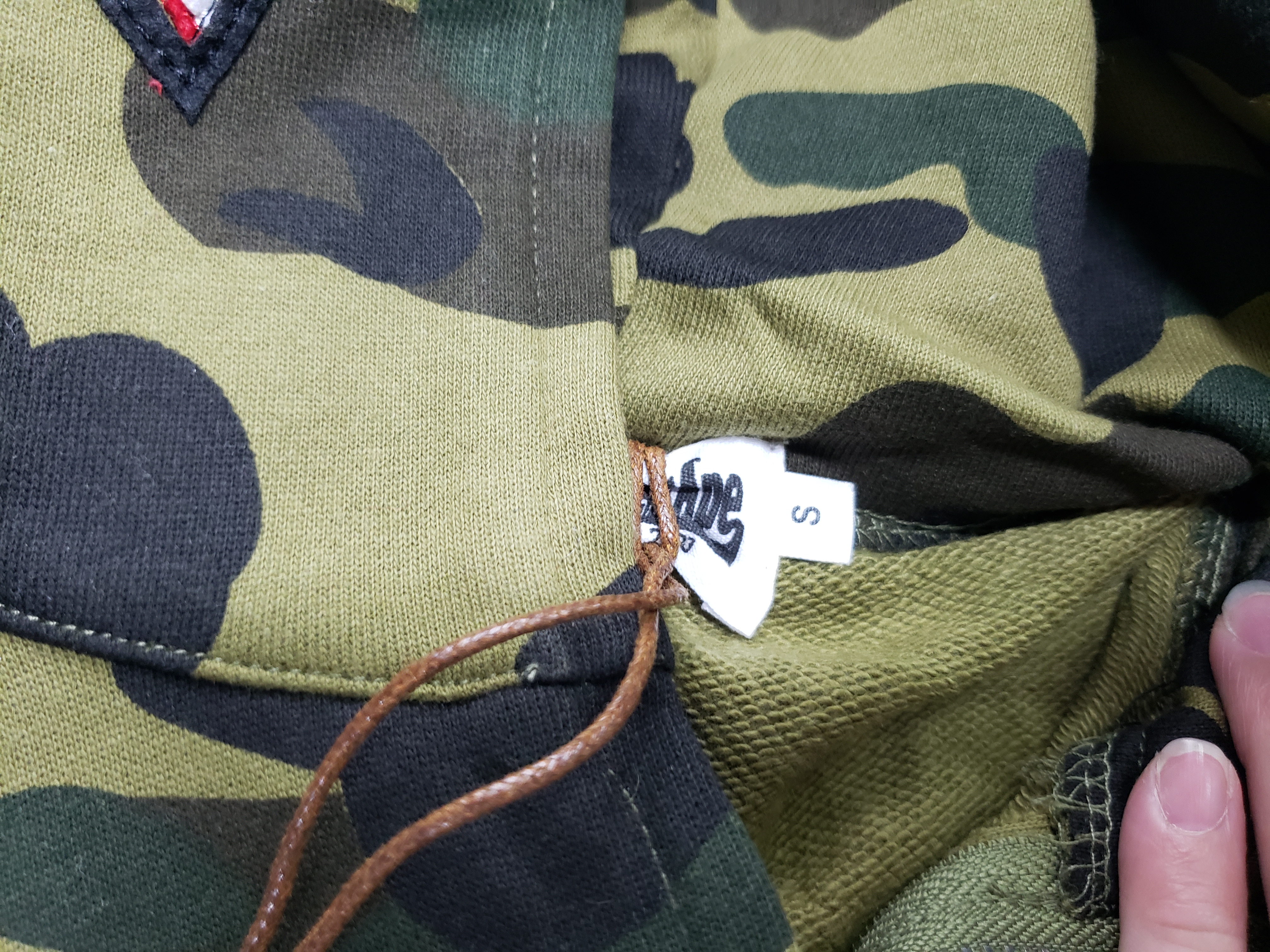 BAPE Cloro Camo Shark Full Zip Hoodie Green FW18 review stockxkicks.org 02