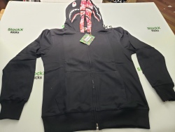 BAPE ABC Camo Shark Zip Hoodie Black Pink review stockxkicks.org 02