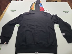 BAPE ABC Camo Shark Zip Hoodie Black Pink review stockxkicks.org 05