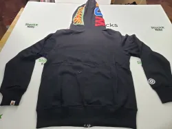 BAPE ABC Camo Shark Zip Hoodie Black Pink review stockxkicks.org 05