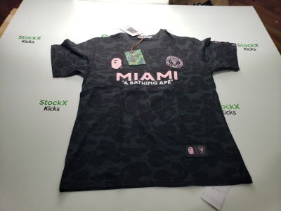 BAPE x Inter Miami CF Camo Tee Black T-shirt review stockxkicks.org 01