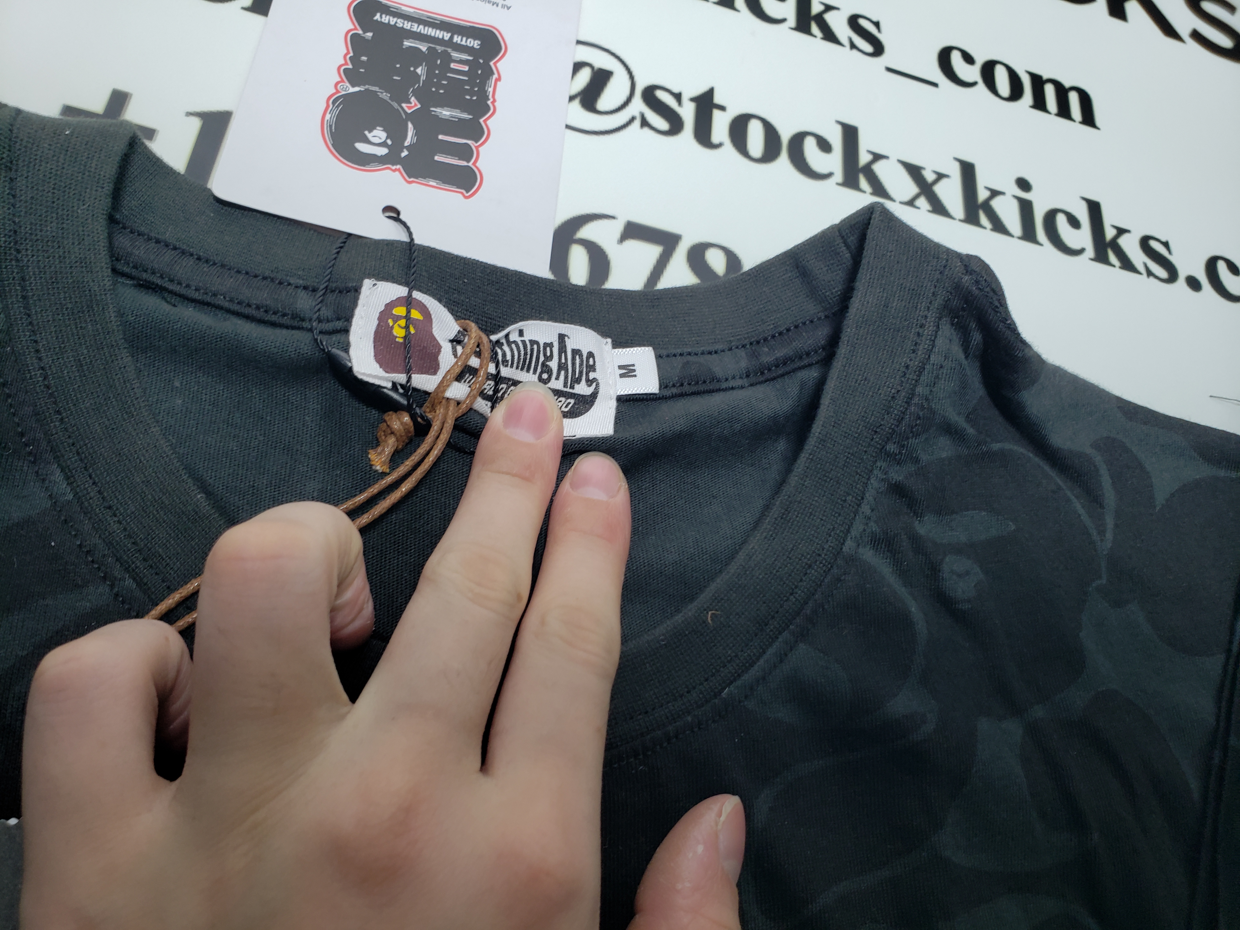 BAPE x Inter Miami CF Camo Tee Black T-shirt review stockxkicks.org 03