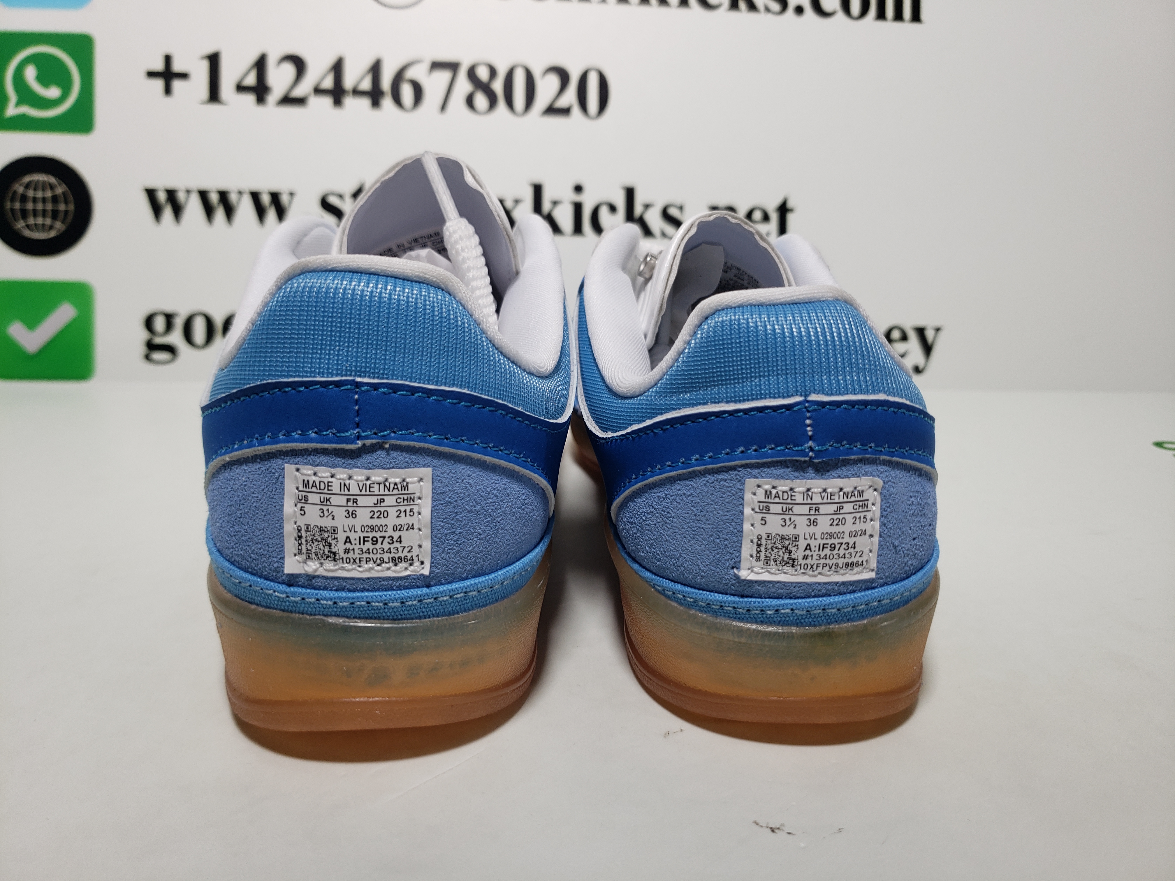 Adidas Gazelle Indoor Bad Bunny San Juan IF9734 review stockxkicks.org 01