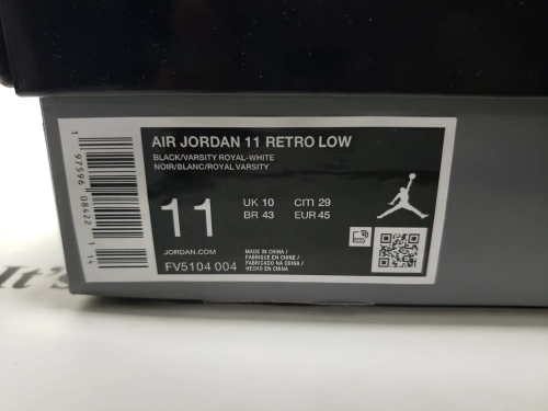 PK God Batch Air Jordan 11 Retro Low Space Jam FV5104-004 review 
