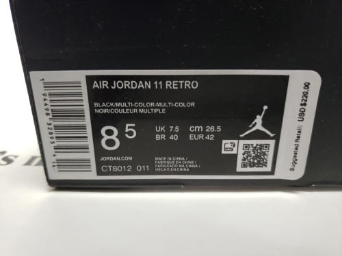 PK God Batch Air Jordan 11  Retro Jubilee 25th Anniversary CT8012-011 review 
