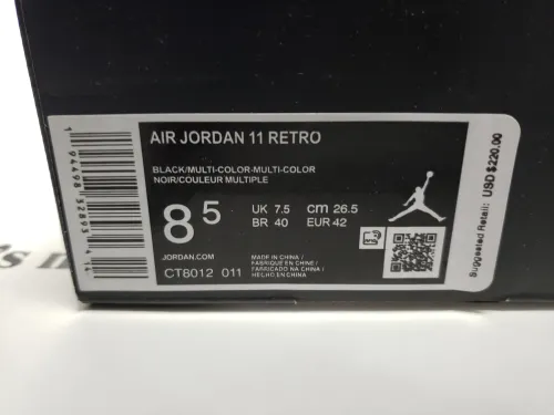 PK God Batch Air Jordan 11  Retro Jubilee 25th Anniversary CT8012-011 review 