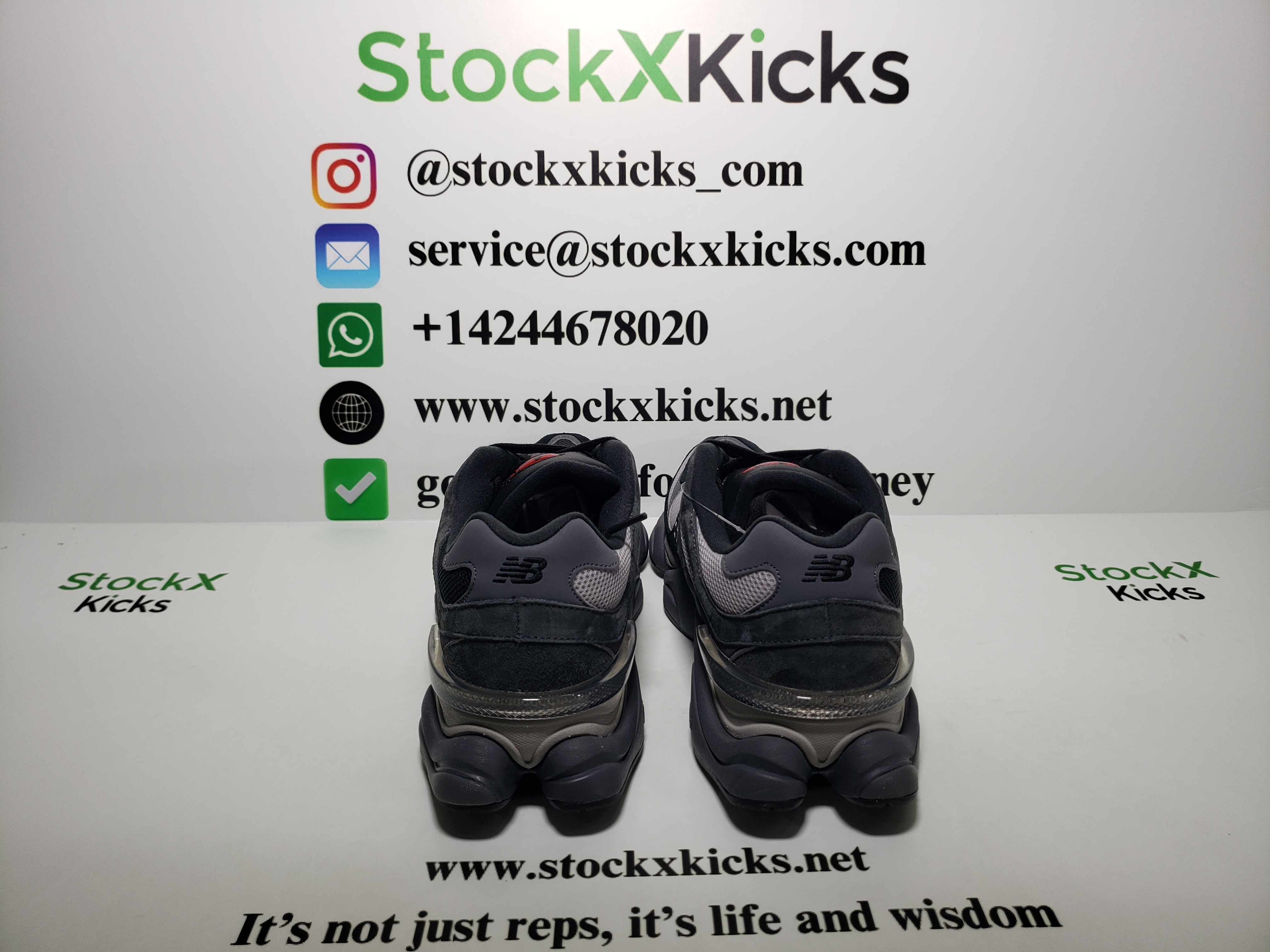 New Balance 9060 Black Castlerock Grey U9060BLK review stockxkicks.org 01