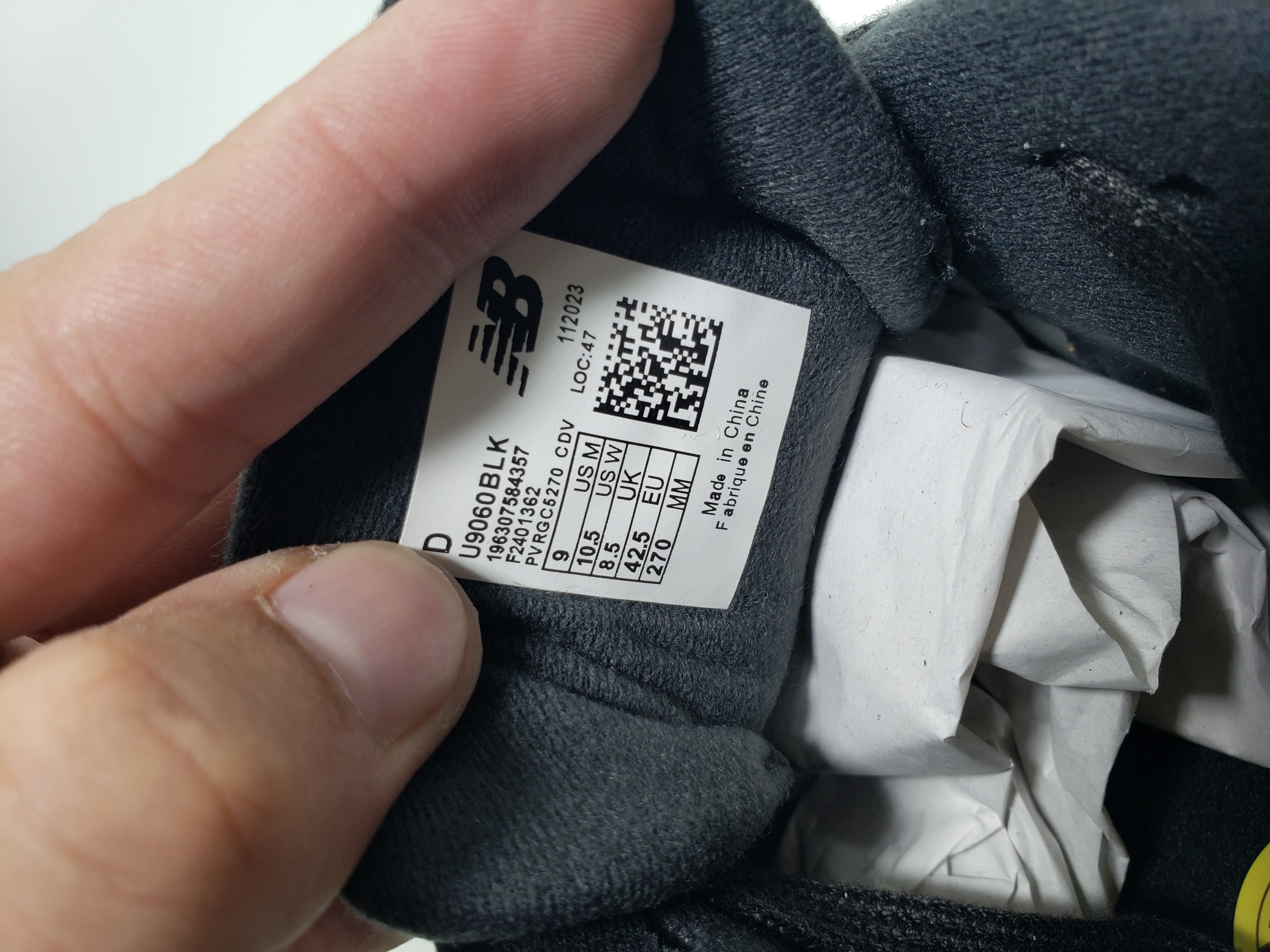 New Balance 9060 Black Castlerock Grey U9060BLK review stockxkicks.org 02