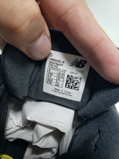 New Balance 9060 Black Castlerock Grey U9060BLK review stockxkicks.org 02