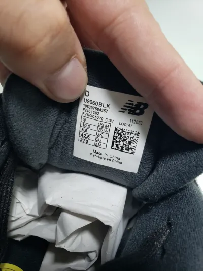 New Balance 9060 Black Castlerock Grey U9060BLK review stockxkicks.org 02