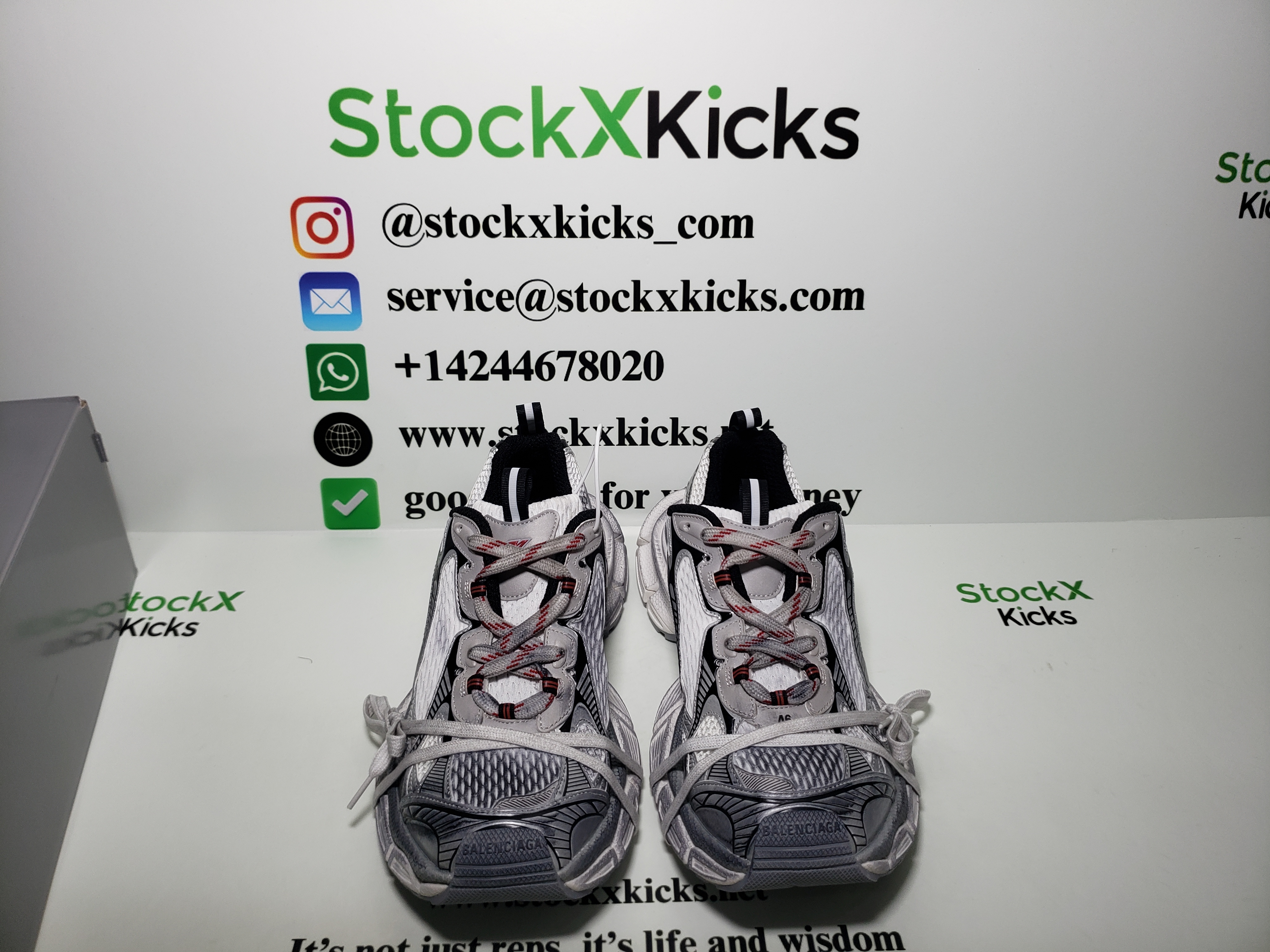 Balenciaga 3XL Sneaker Grey 734733 W2RB5 2801 review stockxkicks.org 05