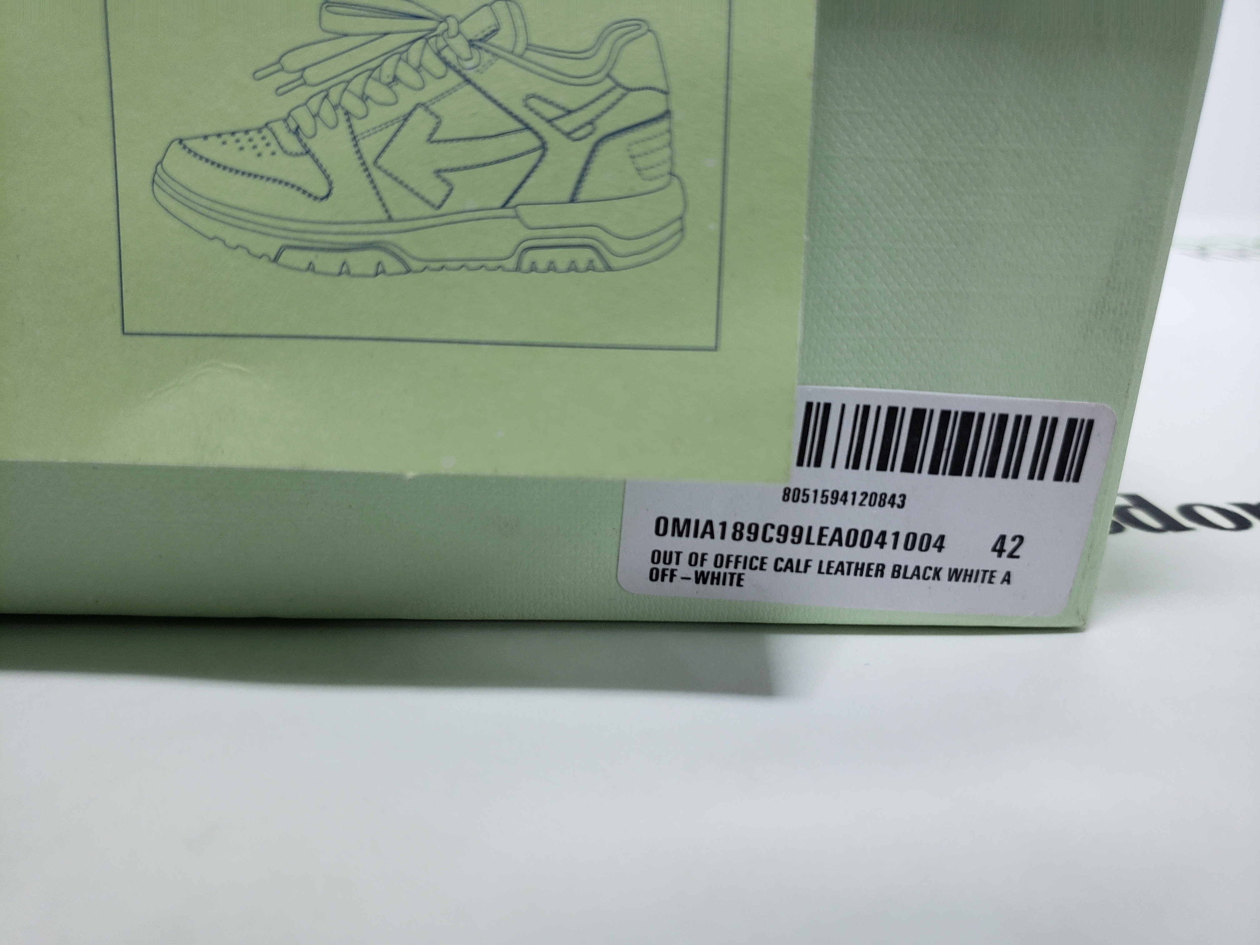 PK God Batch OFF-WHITE Out Of Office OOO Low Tops White Black White OMIA189C99LEA0011004 review stockxkicks.org 00