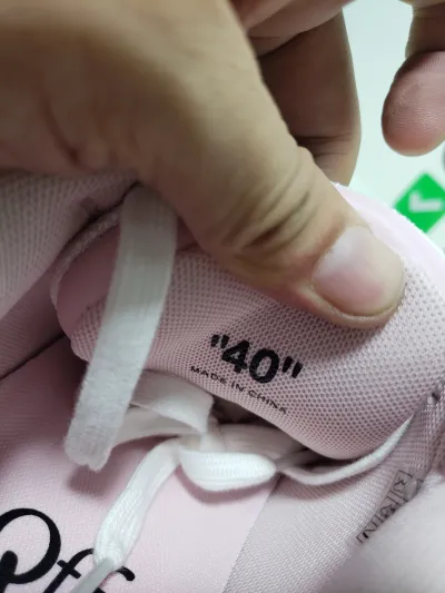 PK God Batch OFF-WHITE Out Of Office OOO Low Tops Pink White OMIA189 C99LEA00 13001 review stockxkicks.org 02
