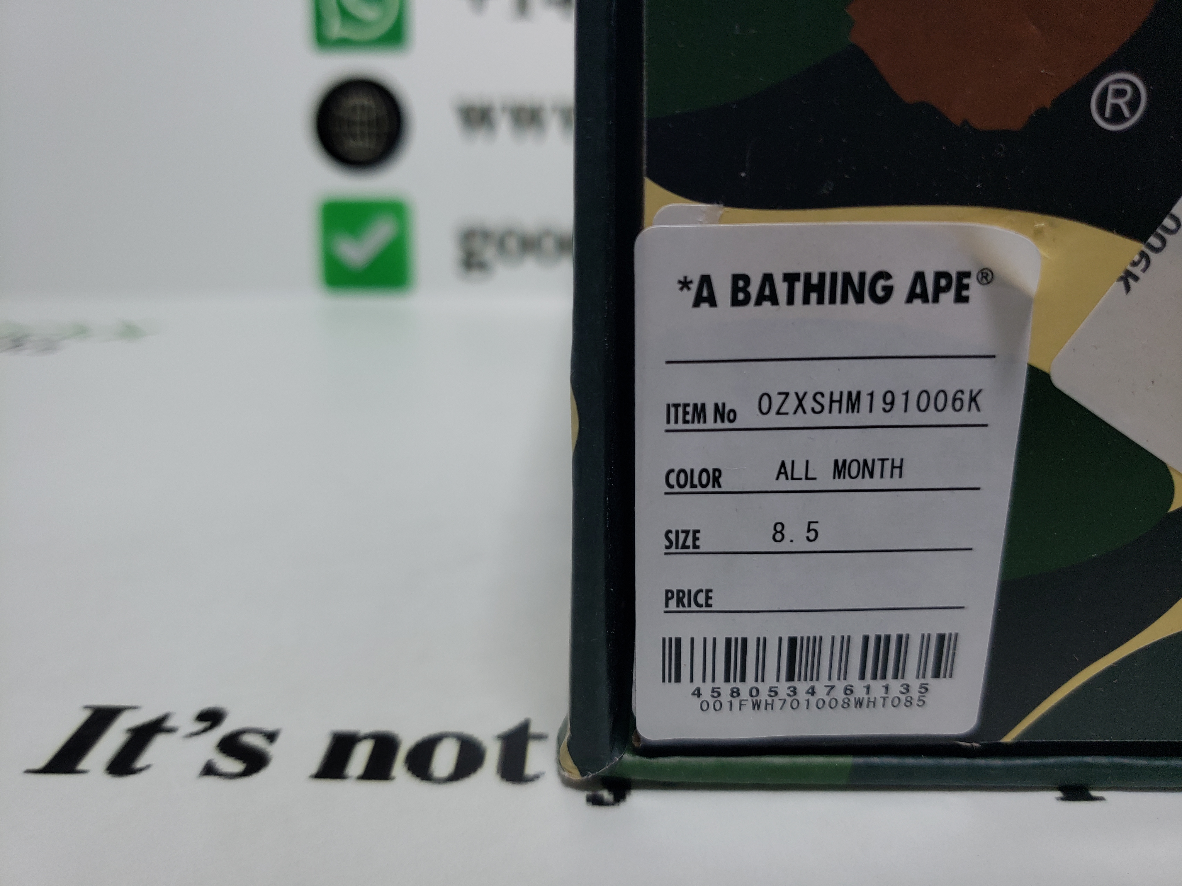 A Bathing Ape Bape Sta Low All Sky Blue OZXSHM-191-006K review stockxkicks.org 00