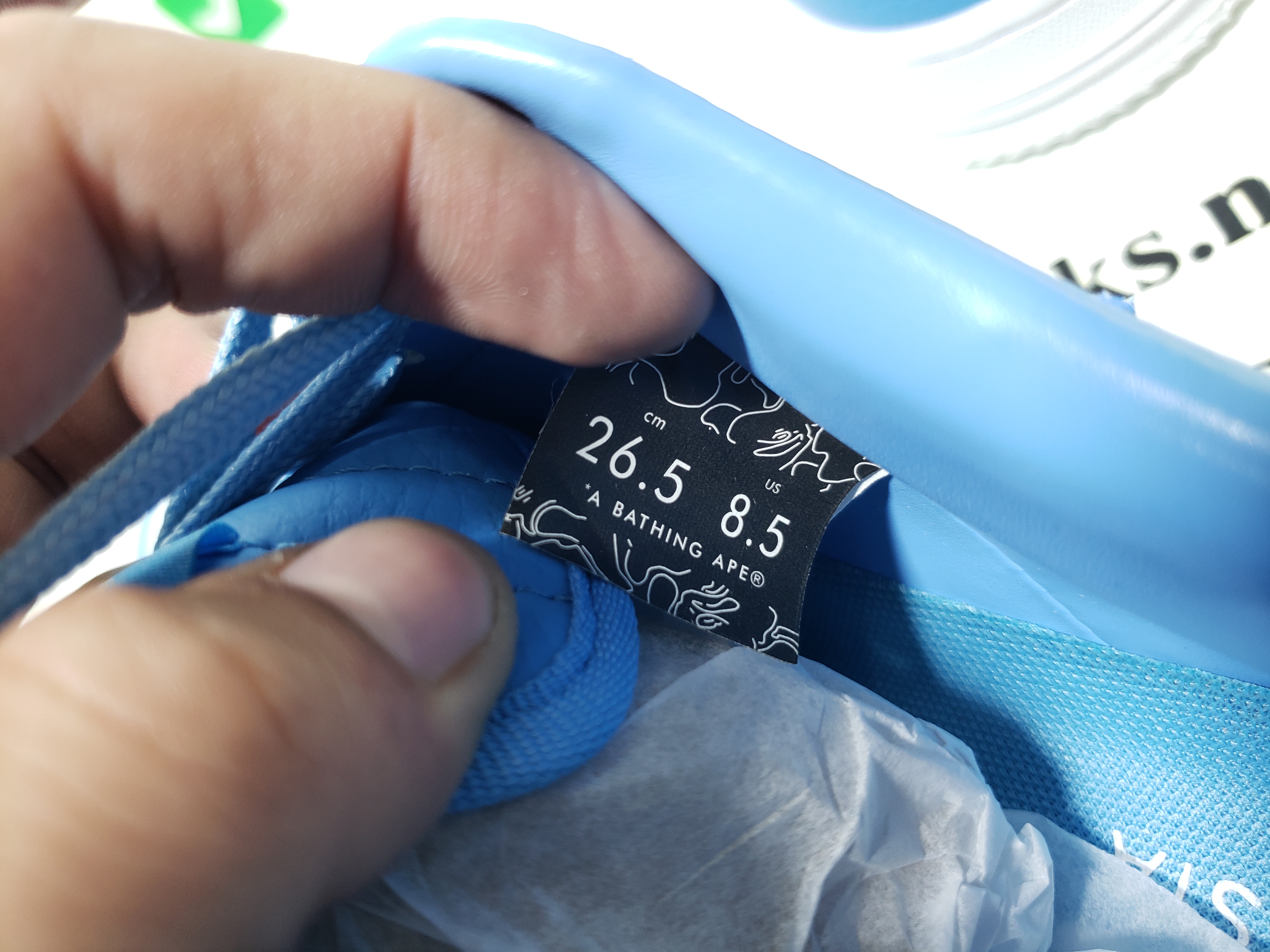 A Bathing Ape Bape Sta Low All Sky Blue OZXSHM-191-006K review stockxkicks.org 02