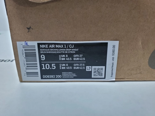 PK God Batch Nike Air Max 1 Travis Scott Cactus Jack Baroque Brown DO9392-200 review 
