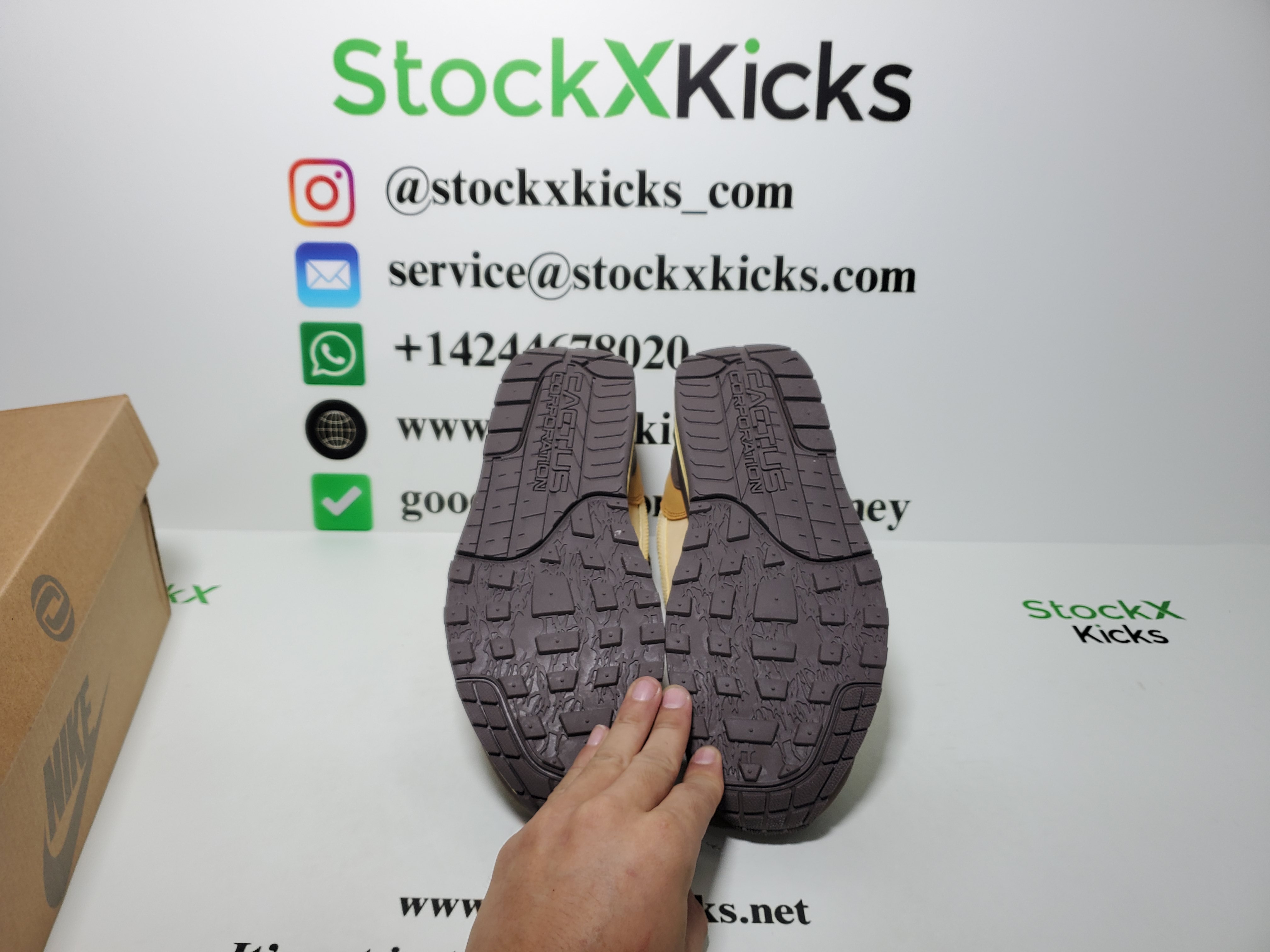 PK God Batch Nike Air Max 1 Travis Scott Cactus Jack Baroque Brown DO9392-200 review stockxkicks.org 07