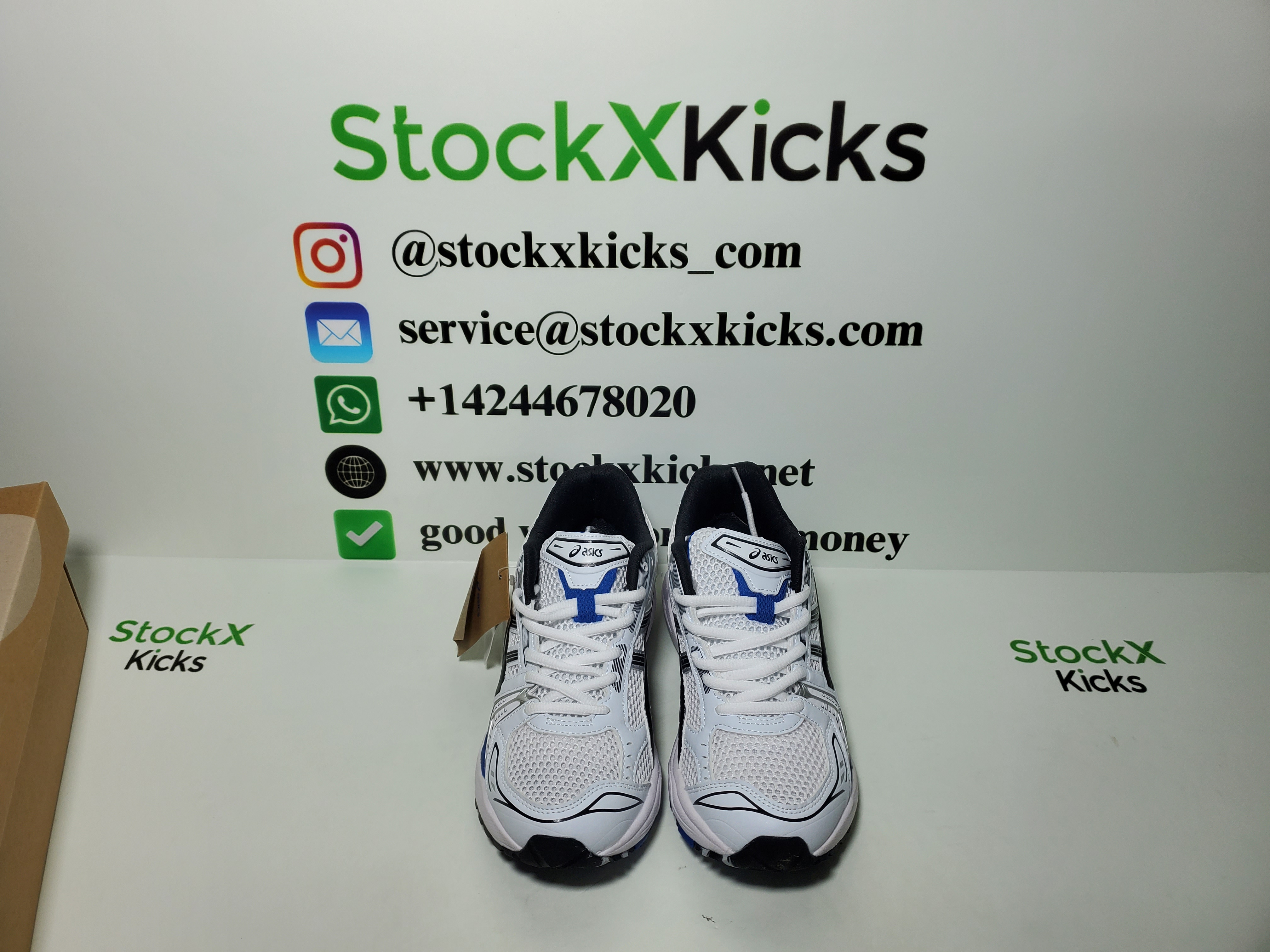 ASICS Gel-Kayano 14 White Tuna Blue 1201A019-101 review stockxkicks.org 05