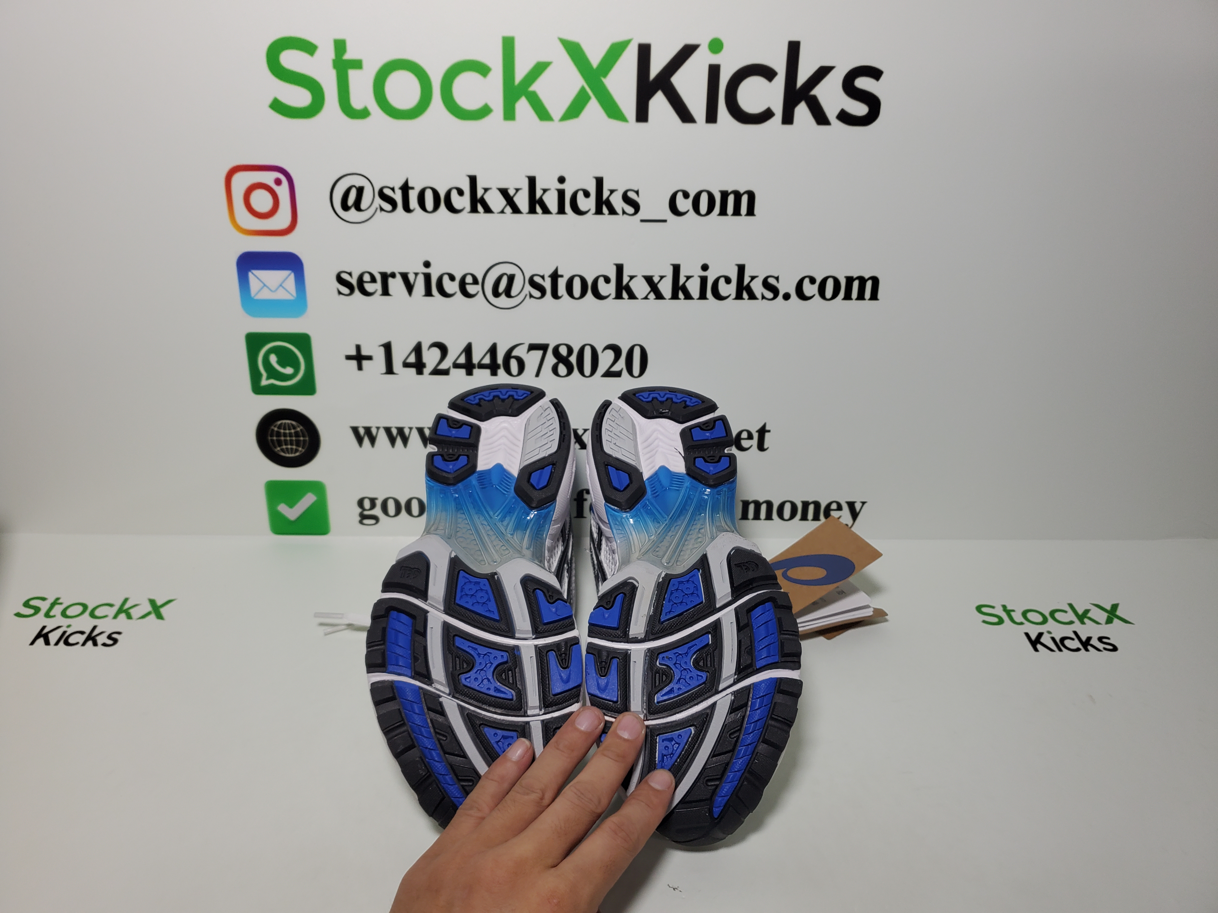 ASICS Gel-Kayano 14 White Tuna Blue 1201A019-101 review stockxkicks.org 06