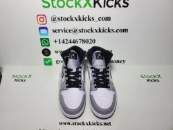 LJR Batch Air Jordan 1 Mid Light Smoke Grey 554724-092 review stockxkicks.org 06