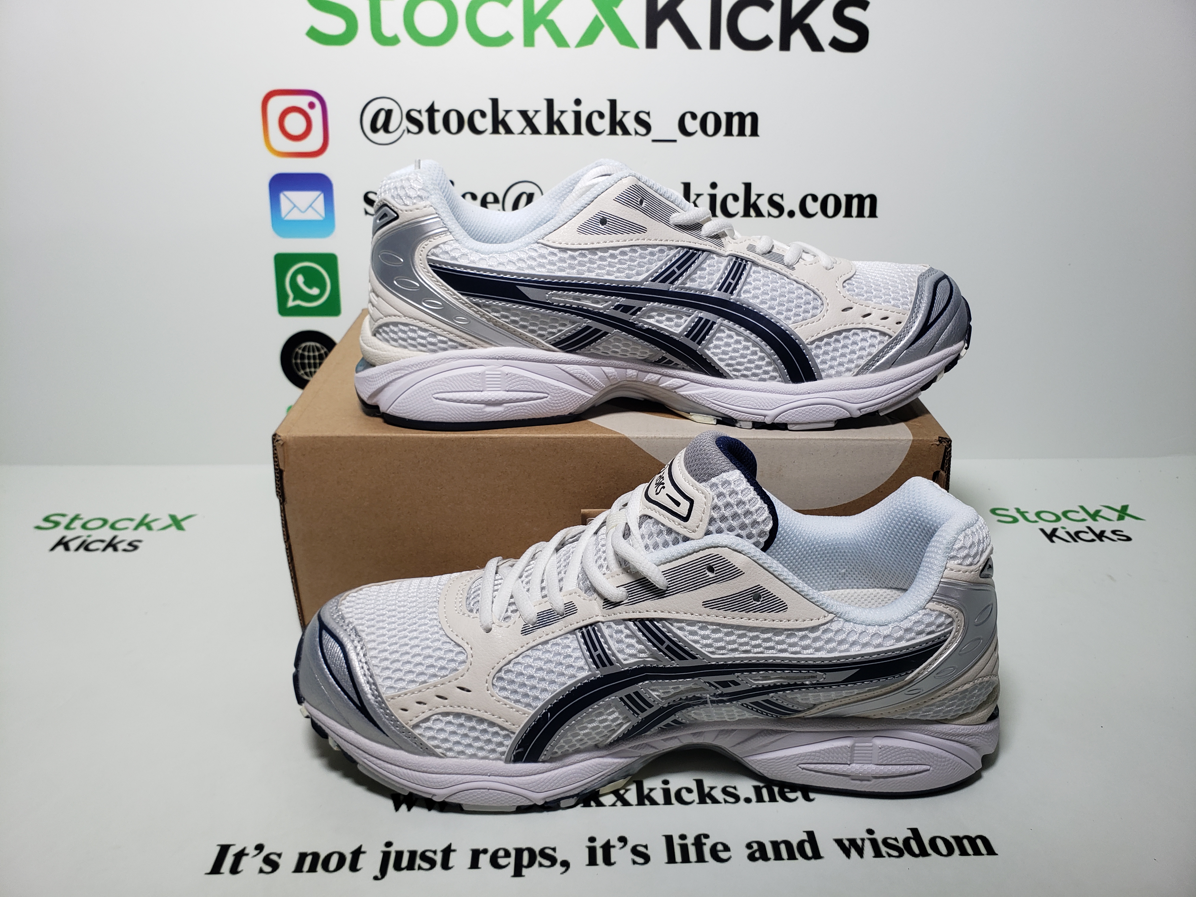 ASICS Gel-Kayano 14 White Midnight 1202A056-109 review stockxkicks.org 03