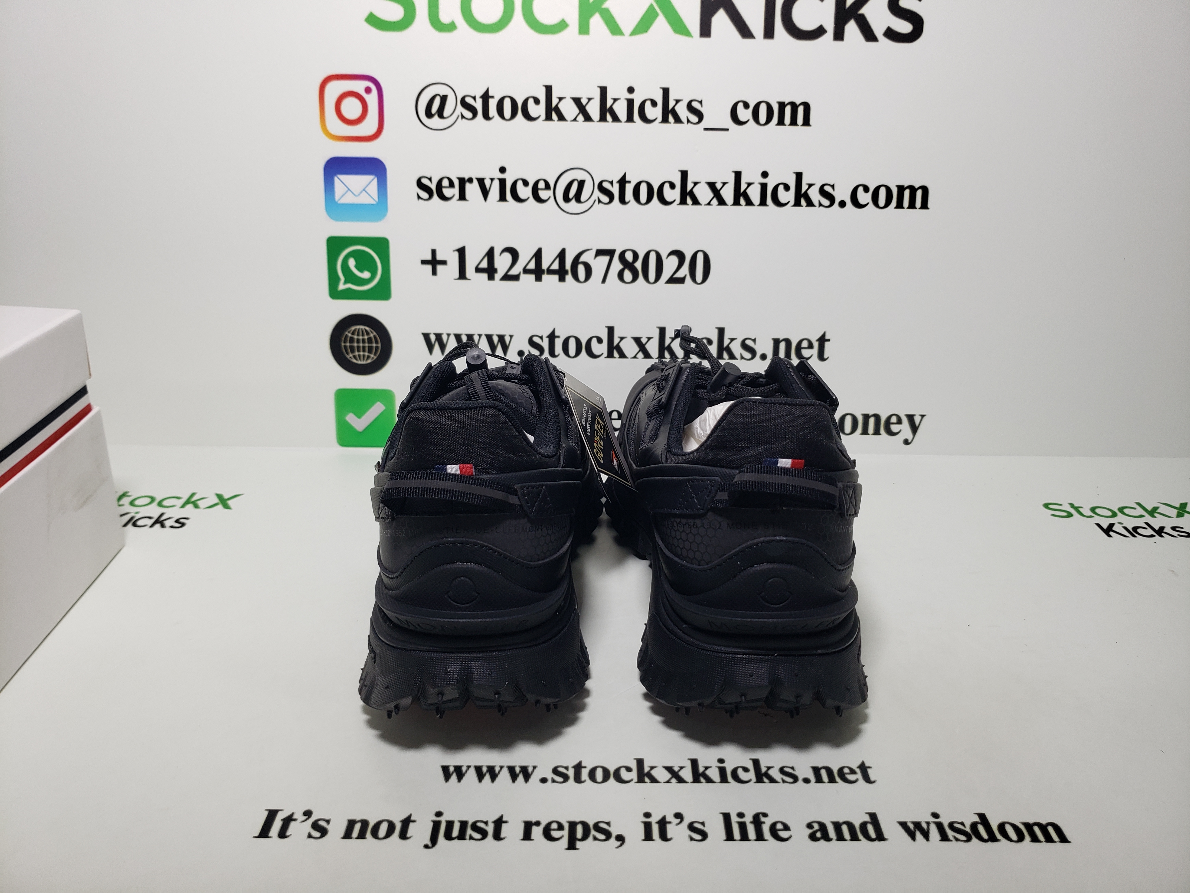 Moncler Trailgrip GTX Black H2098 4M00120 M2058 999 review stockxkicks.org 01