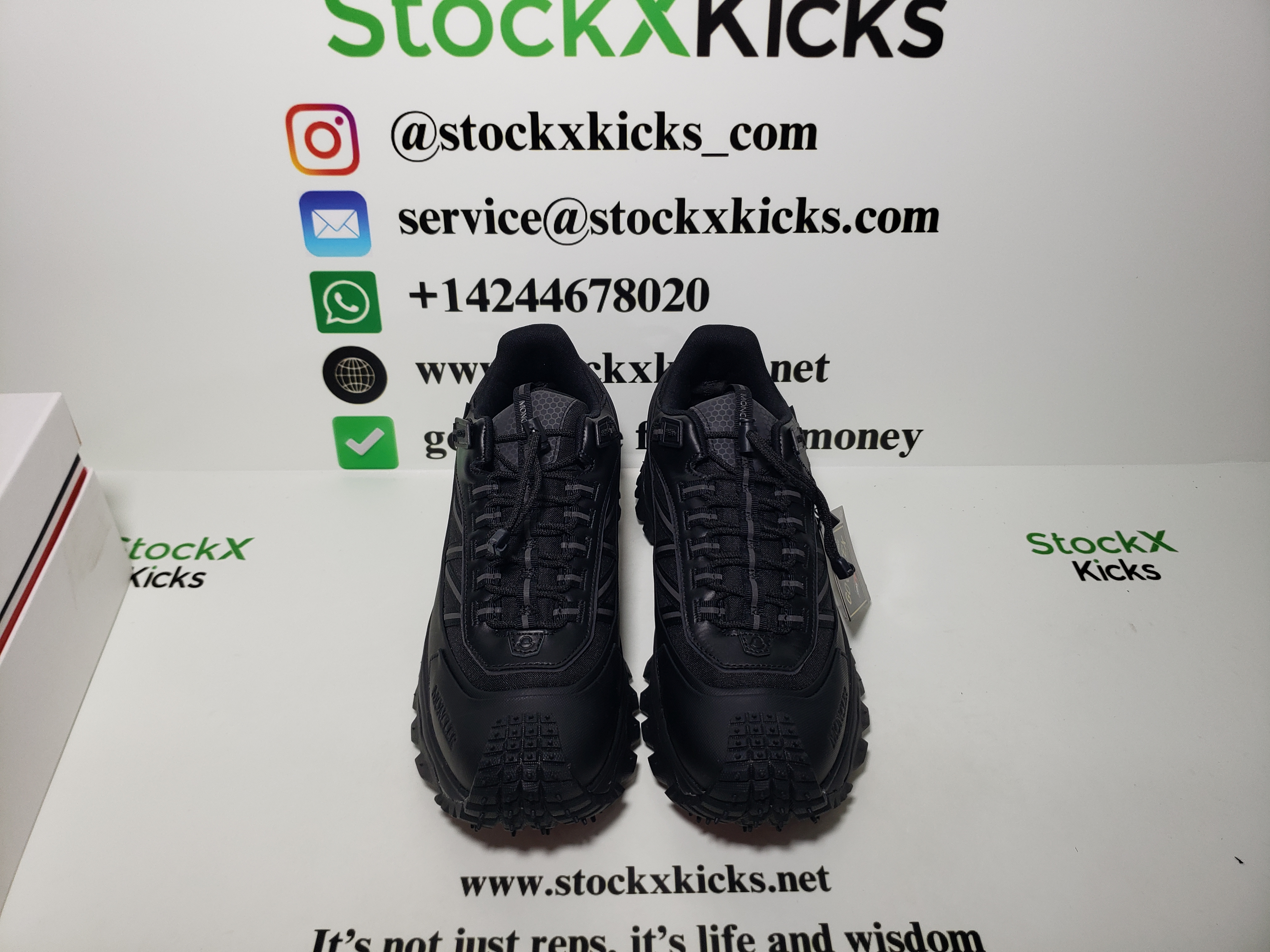 Moncler Trailgrip GTX Black H2098 4M00120 M2058 999 review stockxkicks.org 05