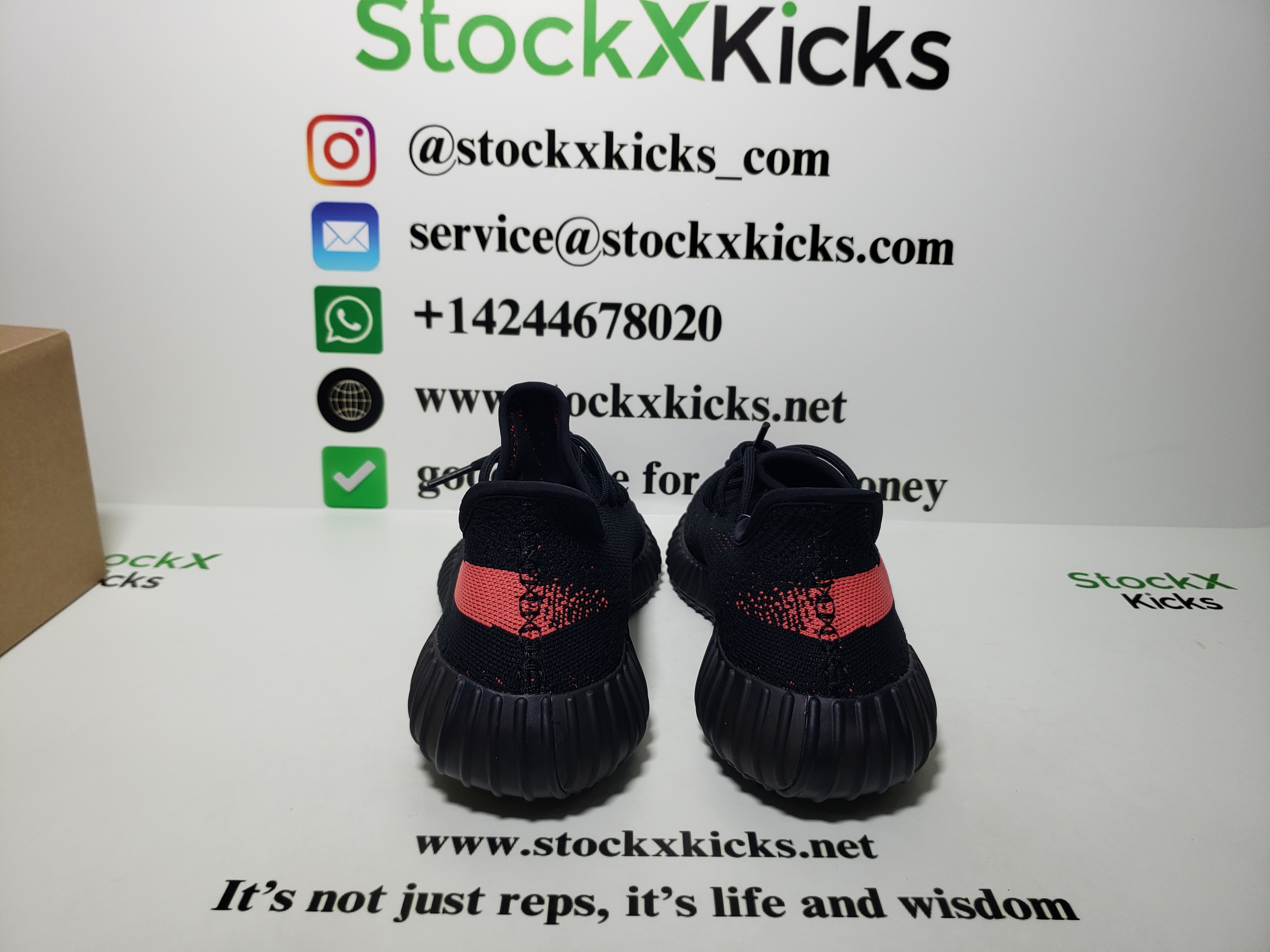 PK God Batch adidas Yeezy Boost 350 V2 Core Black Red BY9612 review stockxkicks.org 01