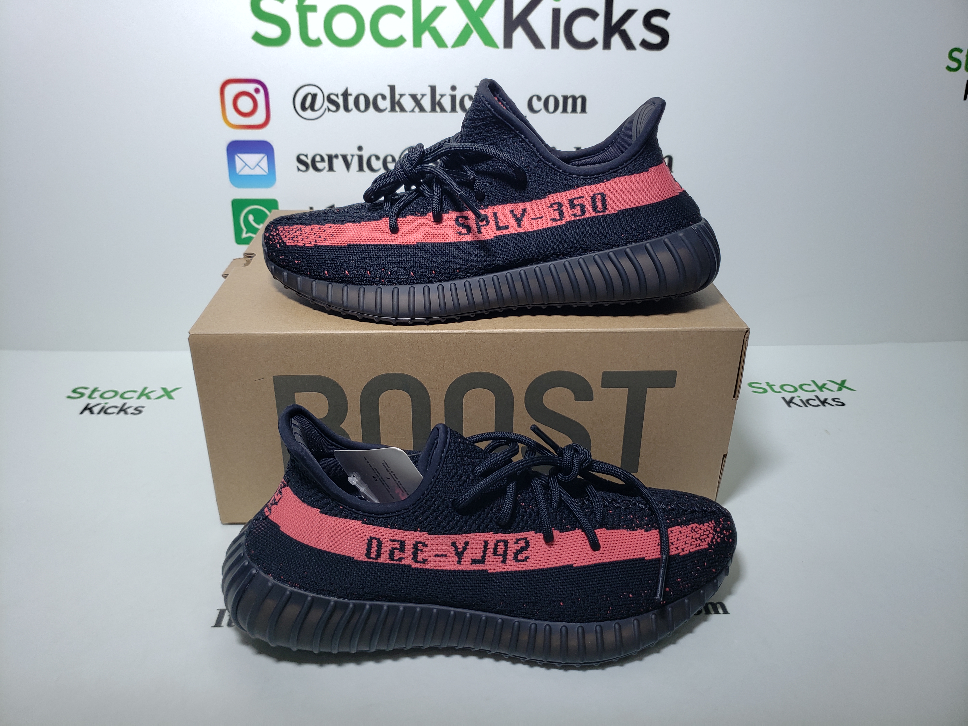 PK God Batch adidas Yeezy Boost 350 V2 Core Black Red BY9612 review stockxkicks.org 03