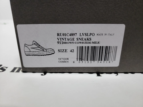 RICK OWENS VINTAGE SNEAKS IN VELOUR SUEDE COW RU02B2897 LPOLPO-3411 review 