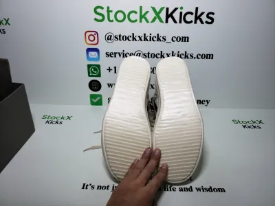 Rick Owens Baby Off-White & Black Geobasket Sneakers WHITE review stockxkicks.org 06